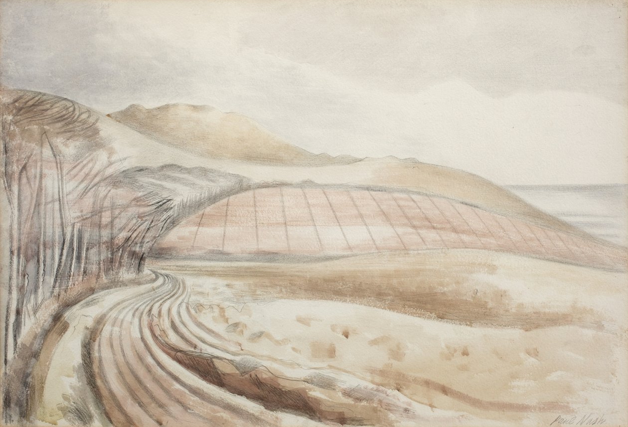 Dorset Landskap av Paul Nash