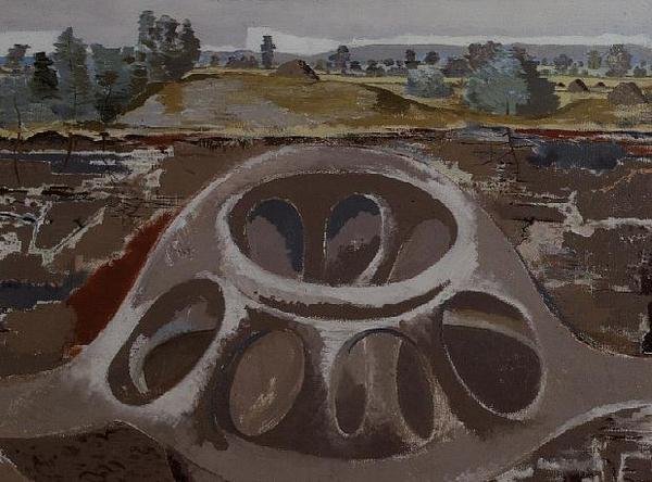 Earth Home eller Fästningen av Paul Nash