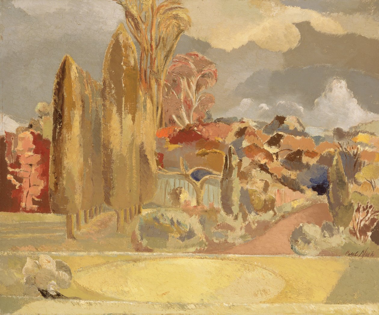 Michaelmas Landscape av Paul Nash