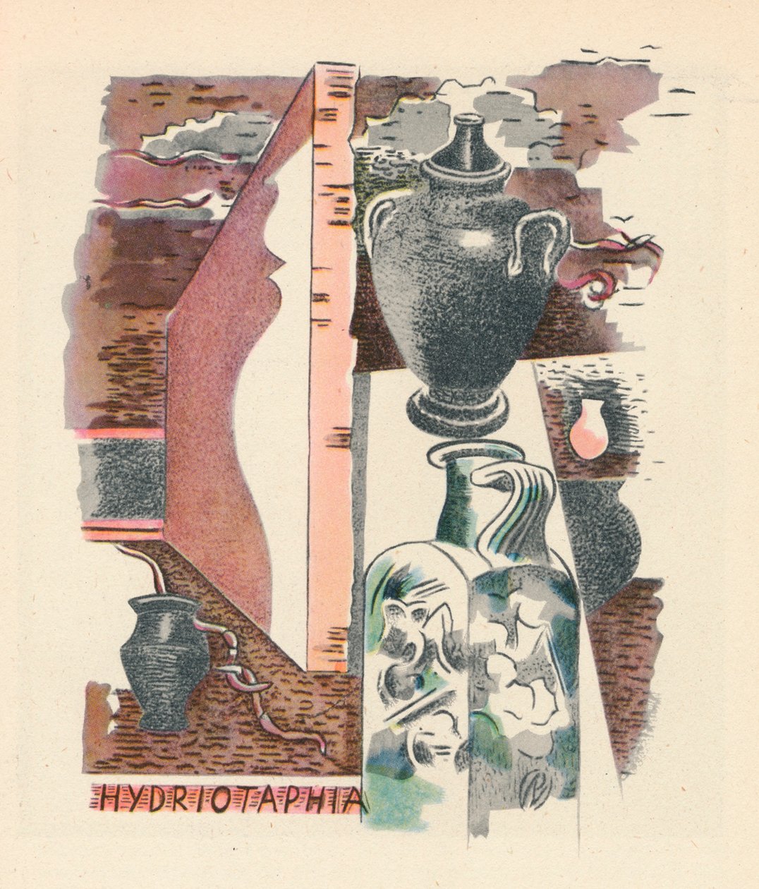 Målaren som illustratör, 1932, 1946 av Paul Nash