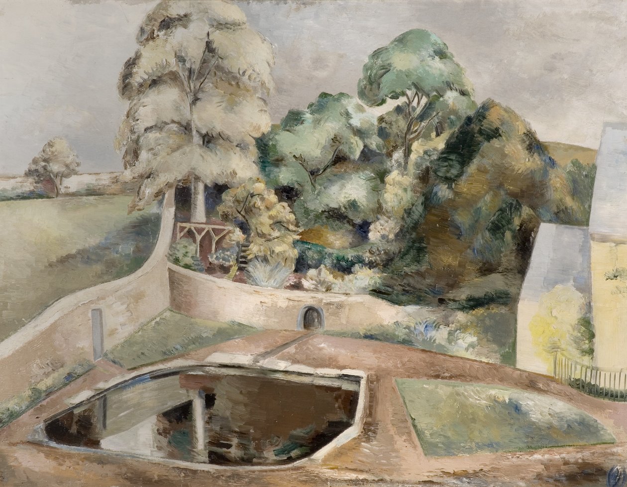 Dammen vid Souldern av Paul Nash