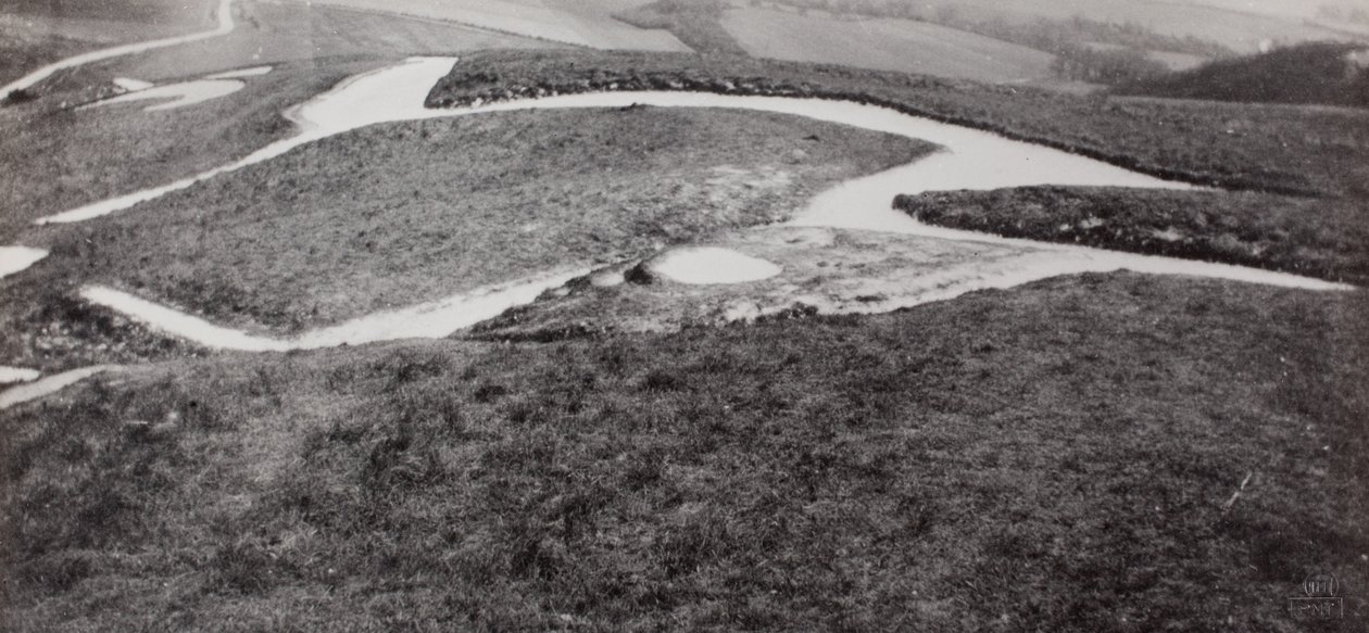 The White Horse, Uffington, Berkshire av Paul Nash