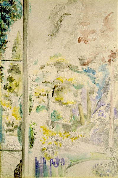 Utsikt från ett fönster av Paul Nash