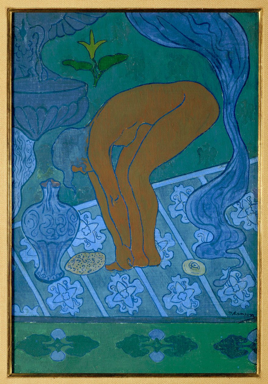 Lustral. Ablution. 1891 (målning på duk) av Paul Ranson