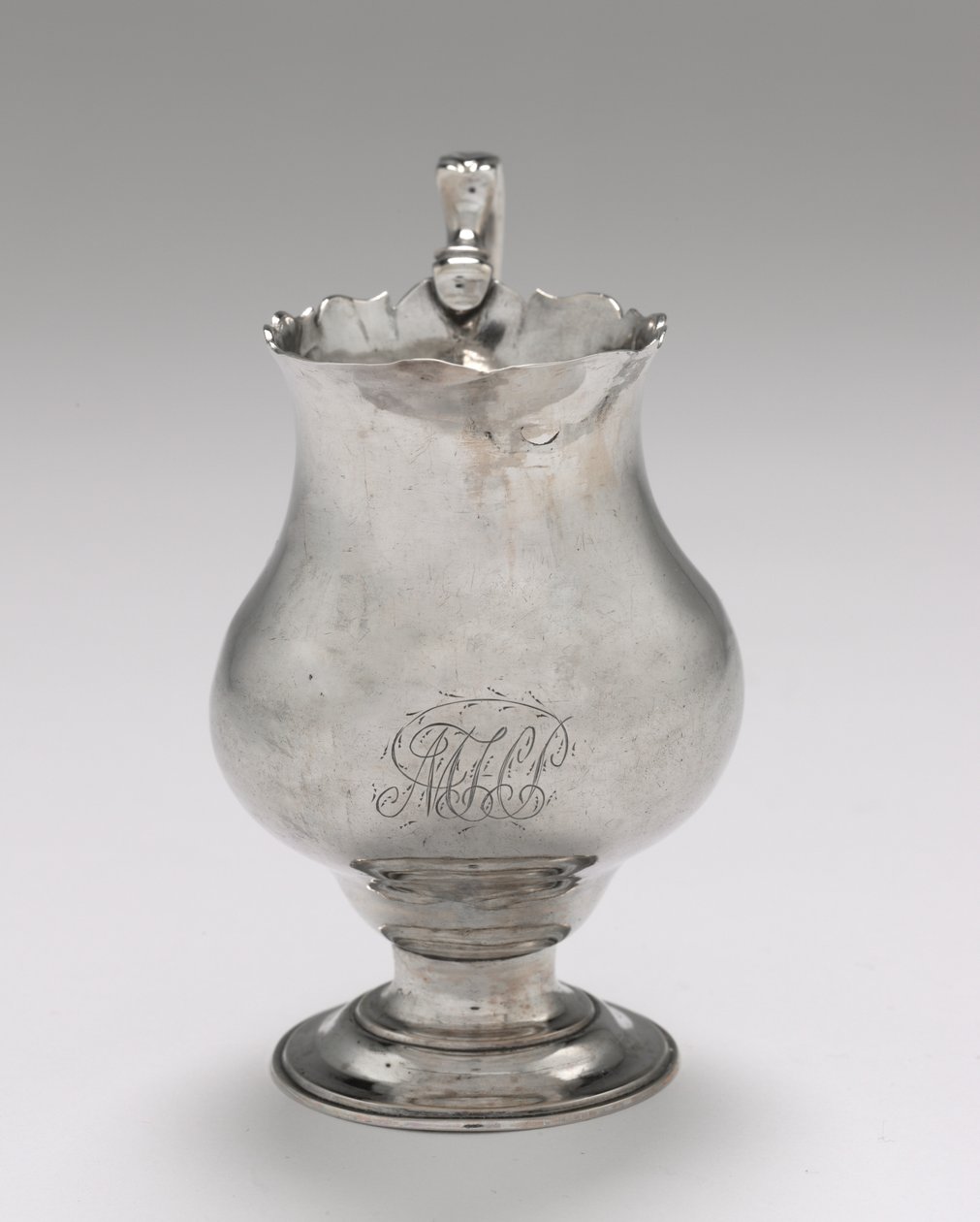 Gräddkanna, ca 1765 av Paul Revere