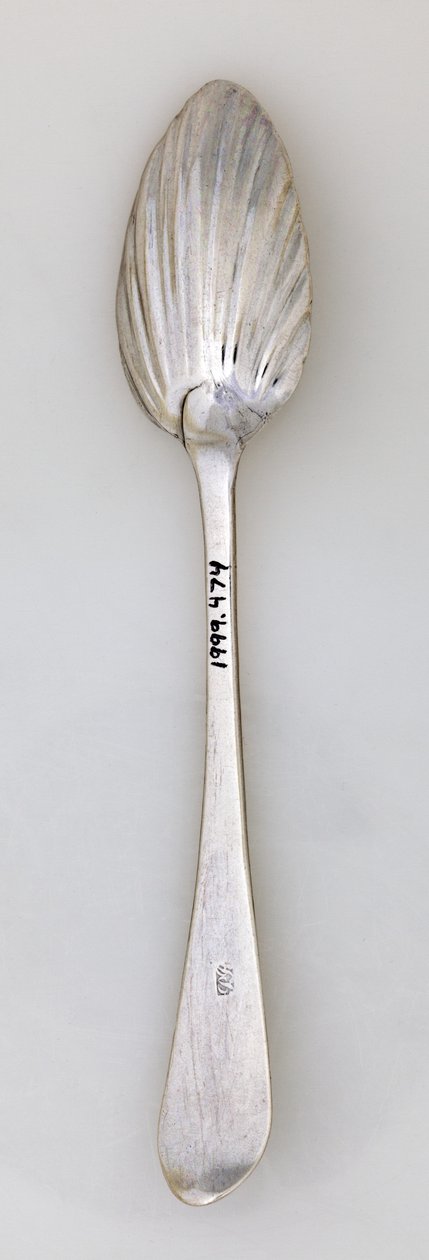 Riflerad tesked, ca 1785 (silver) av Paul Revere