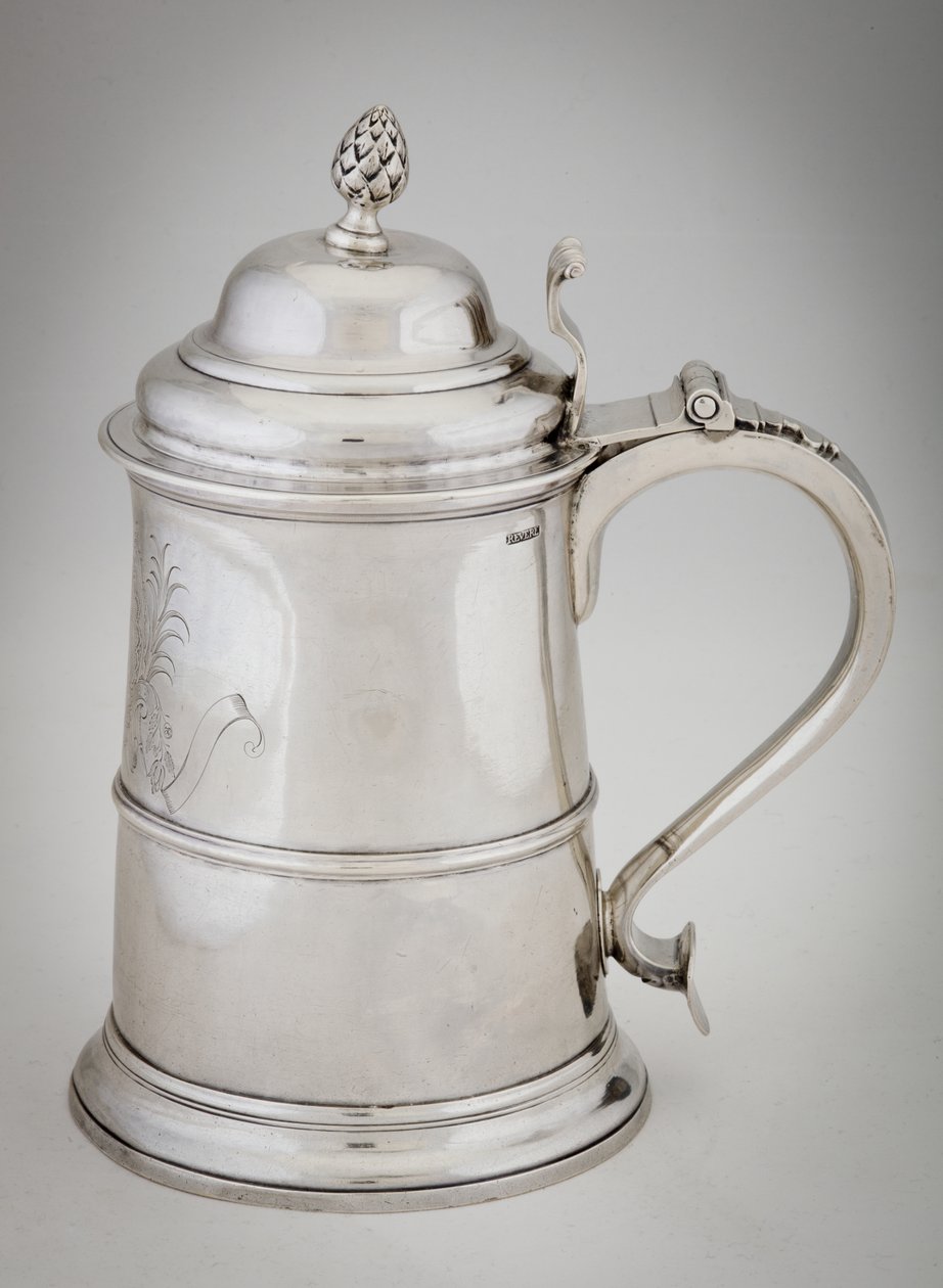Tankard, 1773 av Paul Revere
