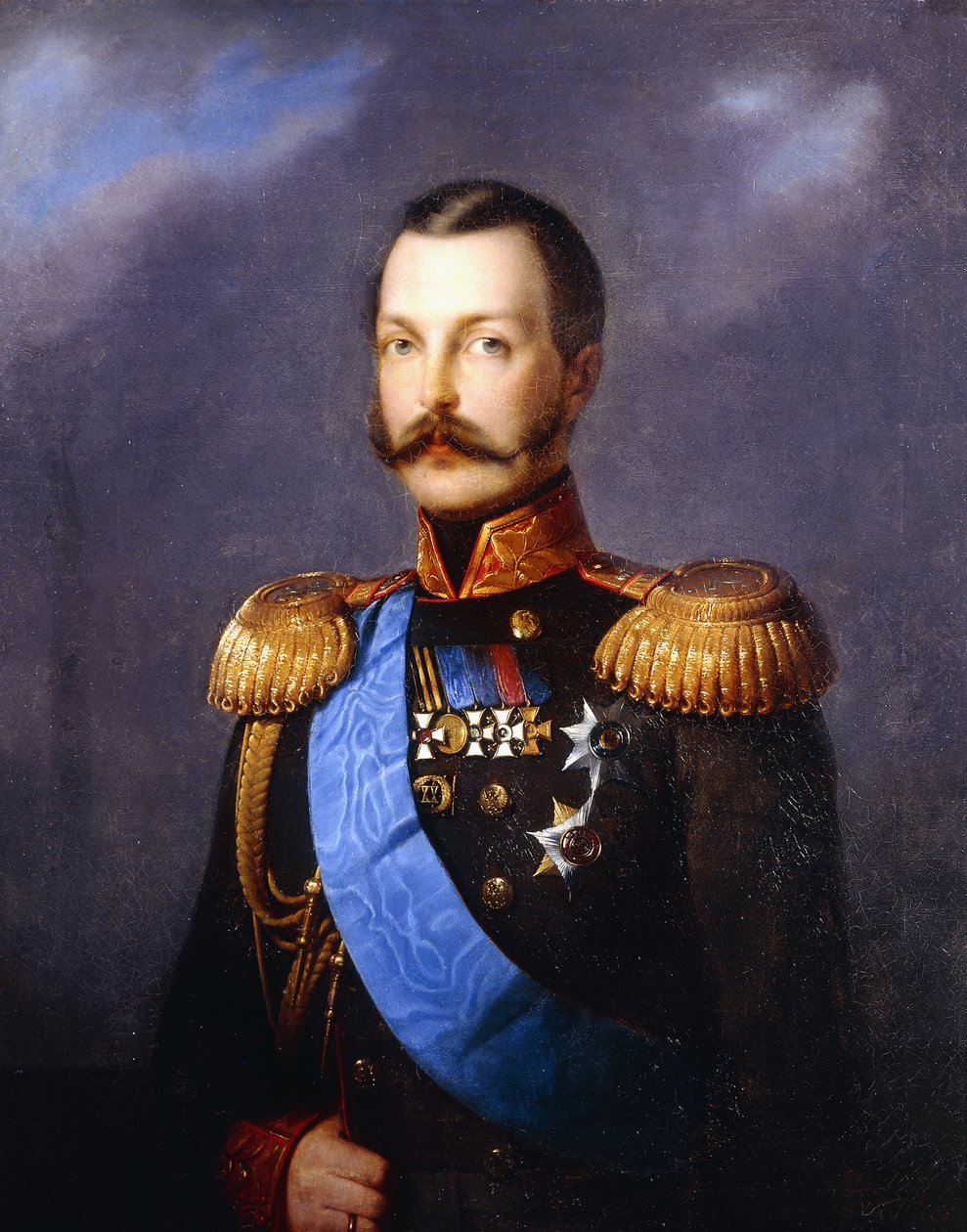 Porträtt av tsar Alexander II av Paul Rizzoni