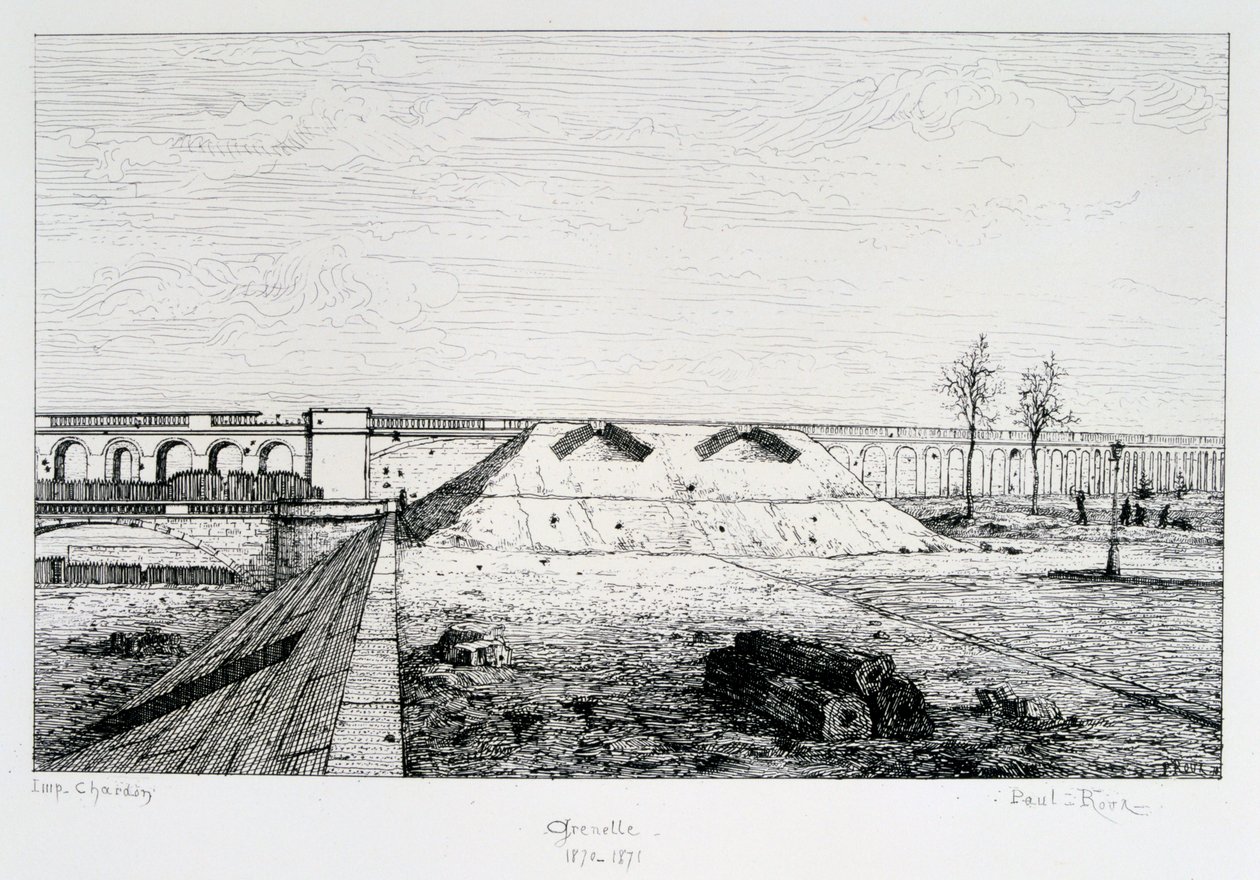 Grenelle, Paris segrar, 1870-1871 av Paul Roux