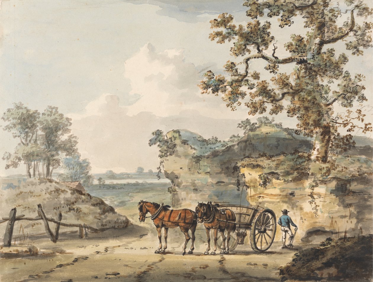 En sandlåda av Paul Sandby