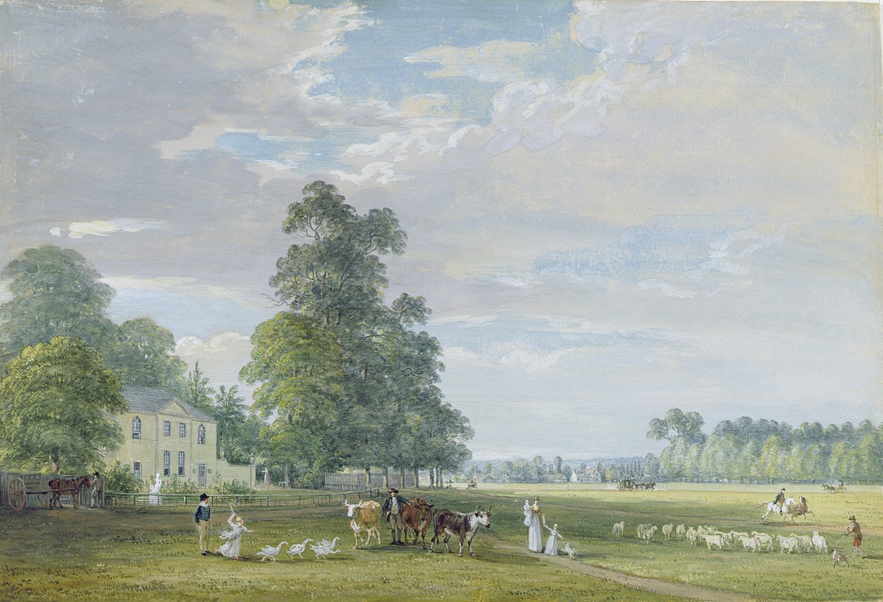 Englefield Green, nära Egham av Paul Sandby