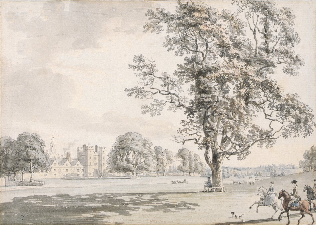Knole Park av Paul Sandby