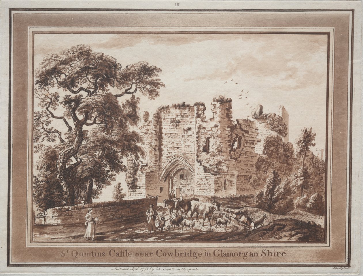 Tolv vyer i södra Wales: St. Quintin