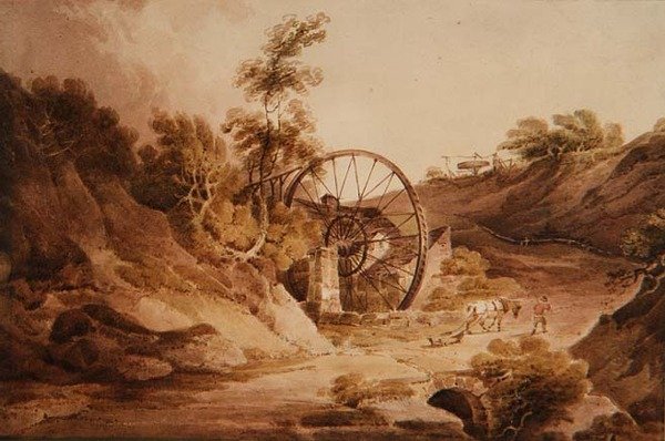 Great Wheel på Broseley av Paul Sandby Munn