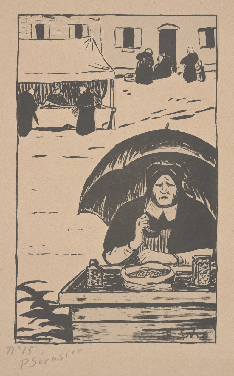 Godissäljaren med ett paraply av Paul Sérusier