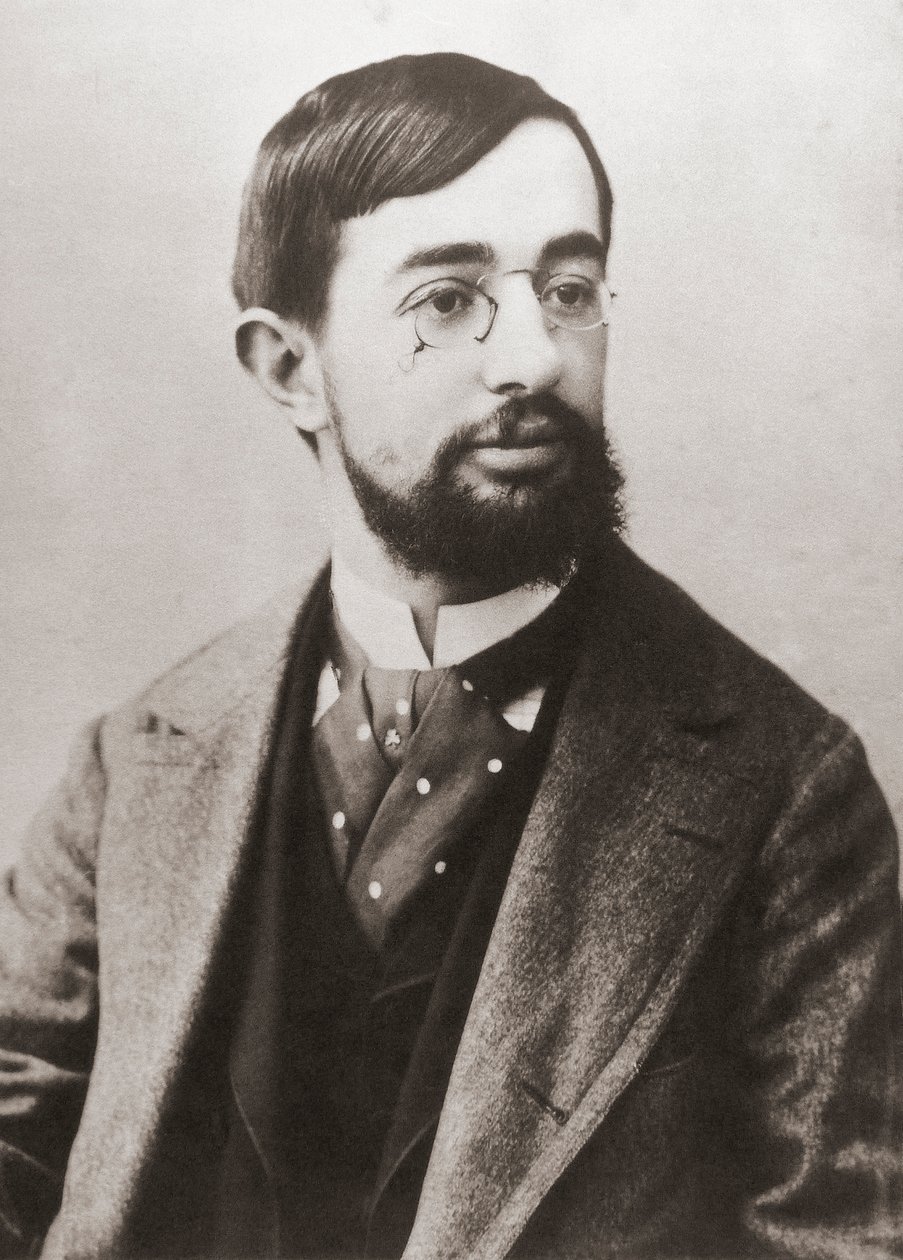 Henri de Toulouse Lautrec (svartvitt foto) av Paul Sescau