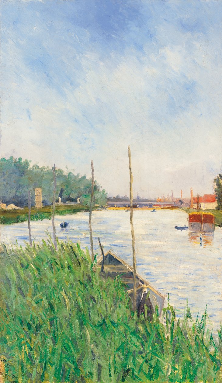Asnieres av Paul Signac