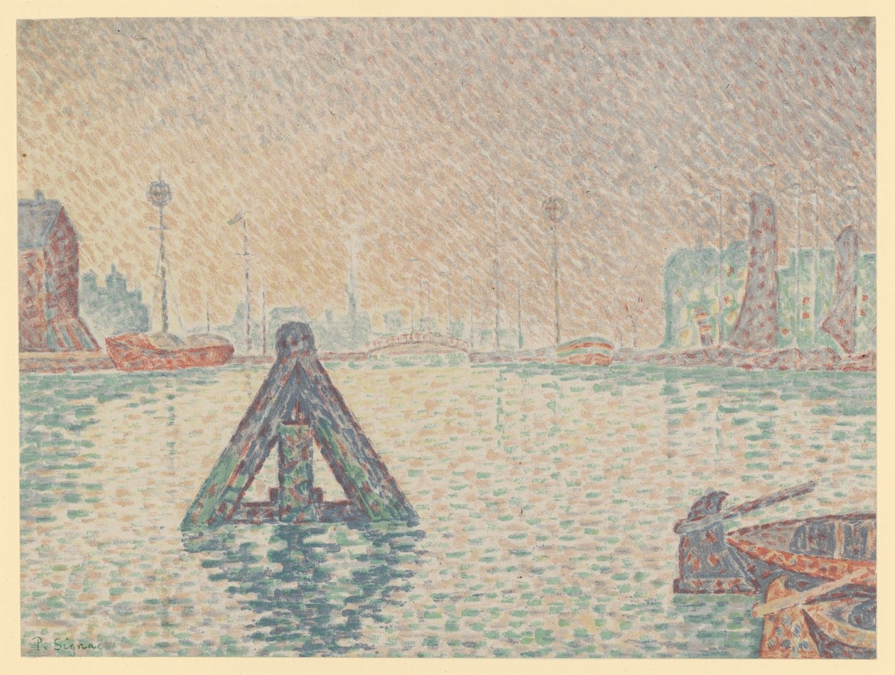 I Holland - Sjömärket av Paul Signac