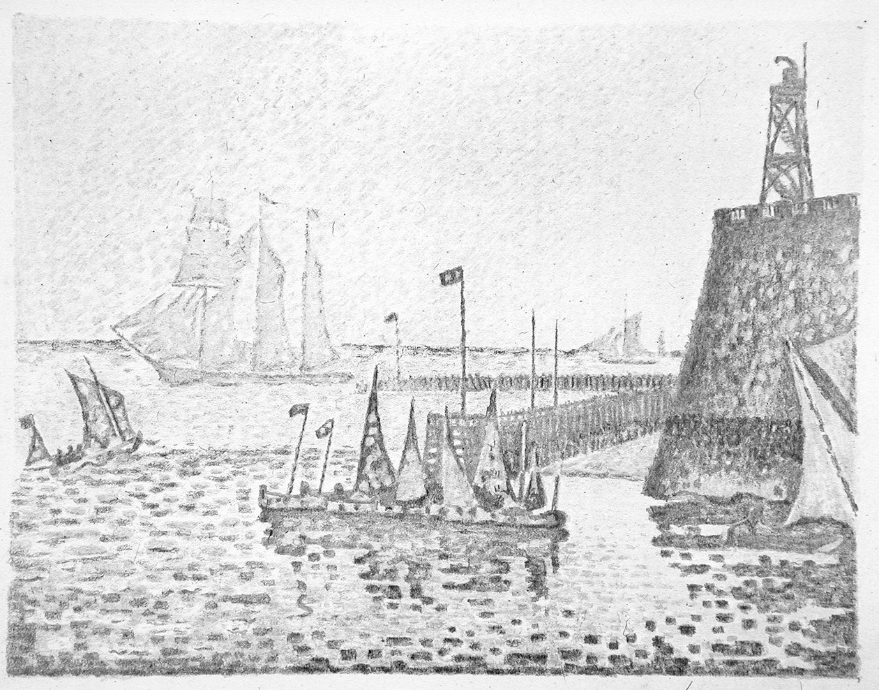Kväll av Paul Signac
