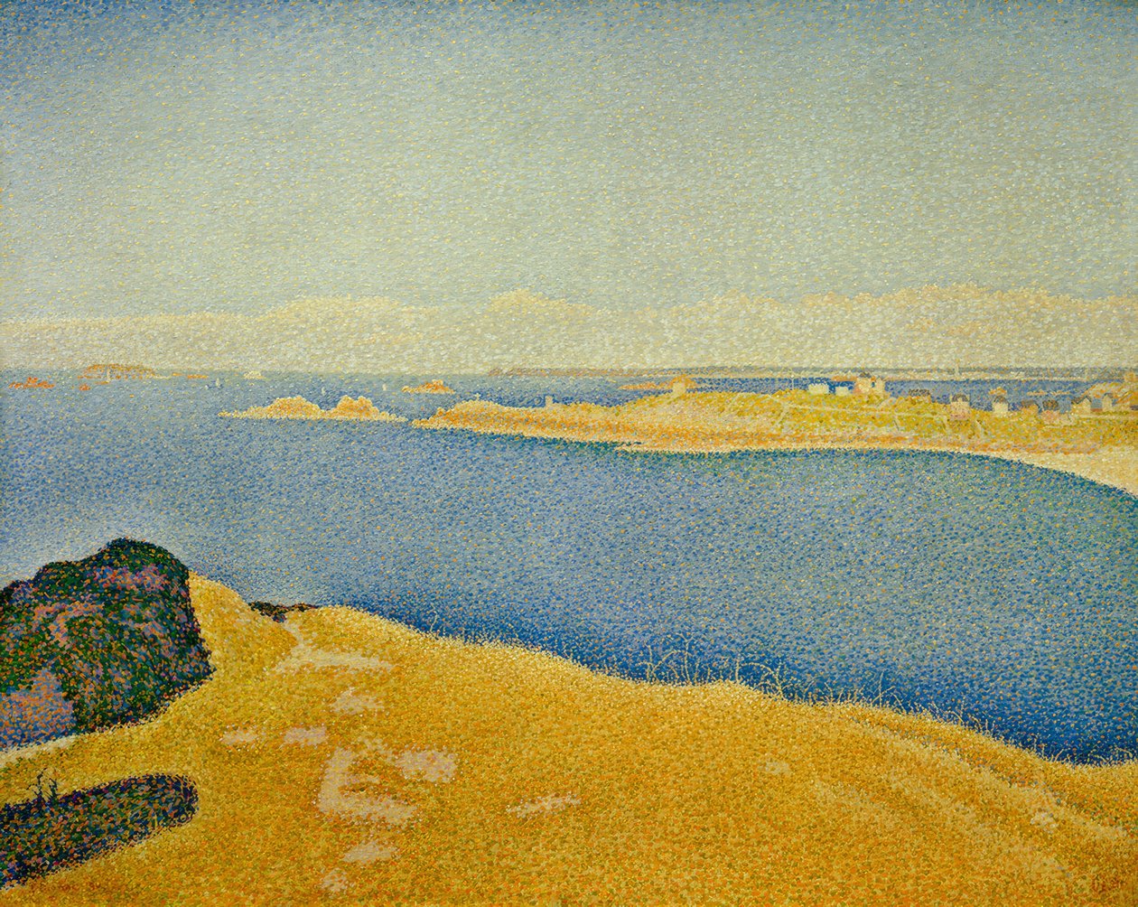 Havet Saint-Briac. Gueringardet. Saint-Lunaire (Opus 2 av Paul Signac