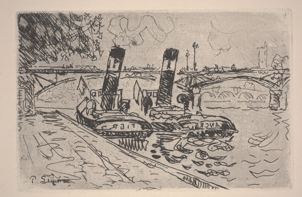 Konstens bro av Paul Signac