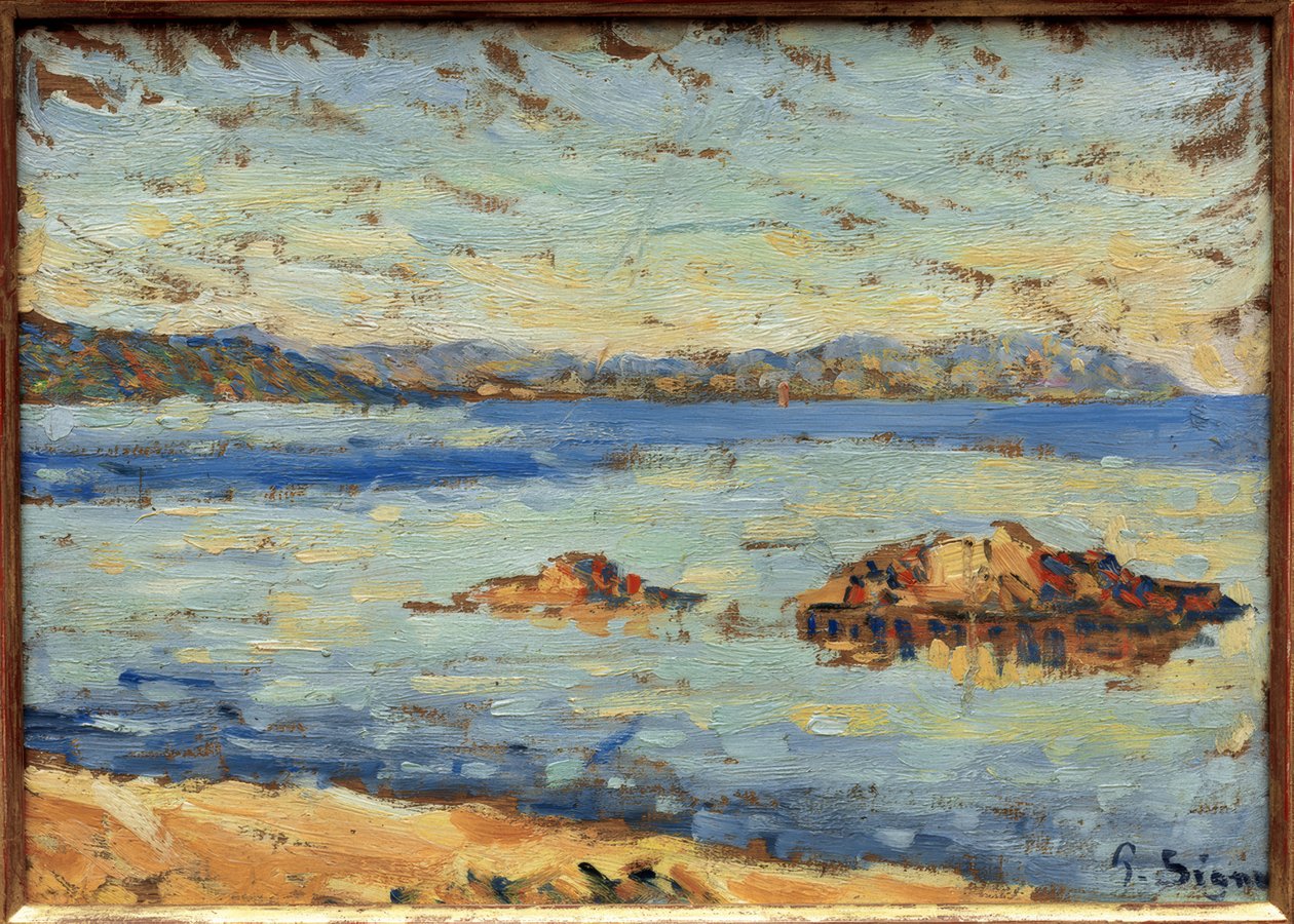Saint-Tropez, lugn av Paul Signac