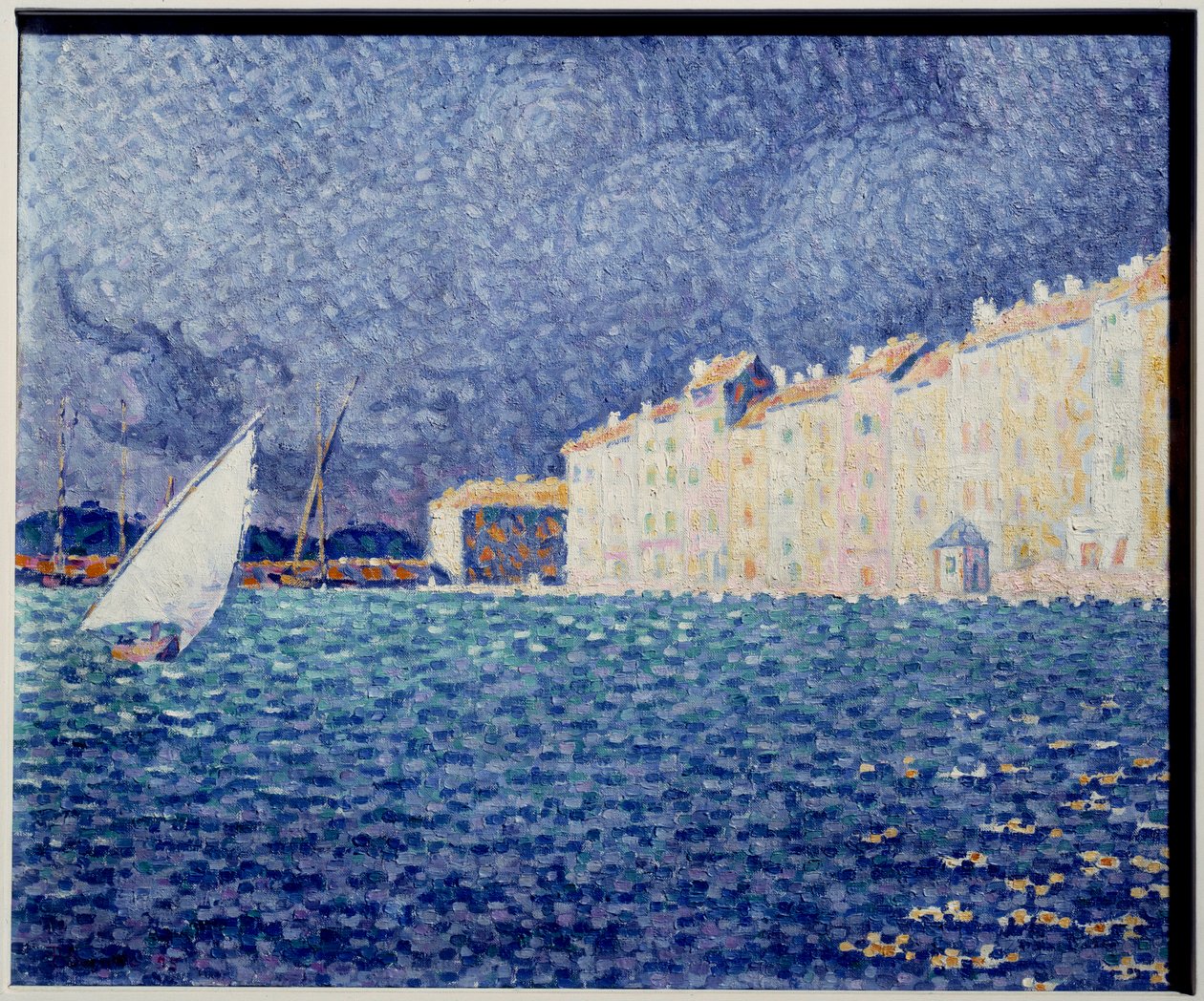 Saint Tropez-målning av Paul Signac (1863-1935) 1895 Saint Tropez Museum of the Annonciade av Paul Signac