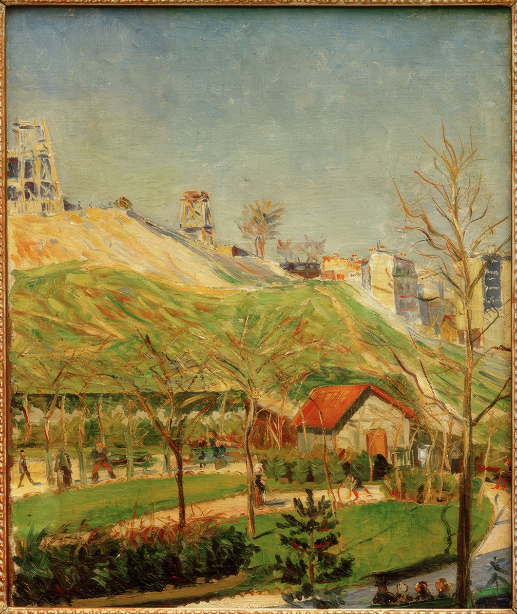 Square Saint-Pierre (byggandet av Sacré-Coeur) av Paul Signac