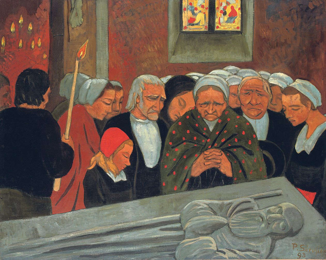 Devotion till Saint Herbot eller The Pardon; Devotion en Saint Herbot av Paul Sérusier