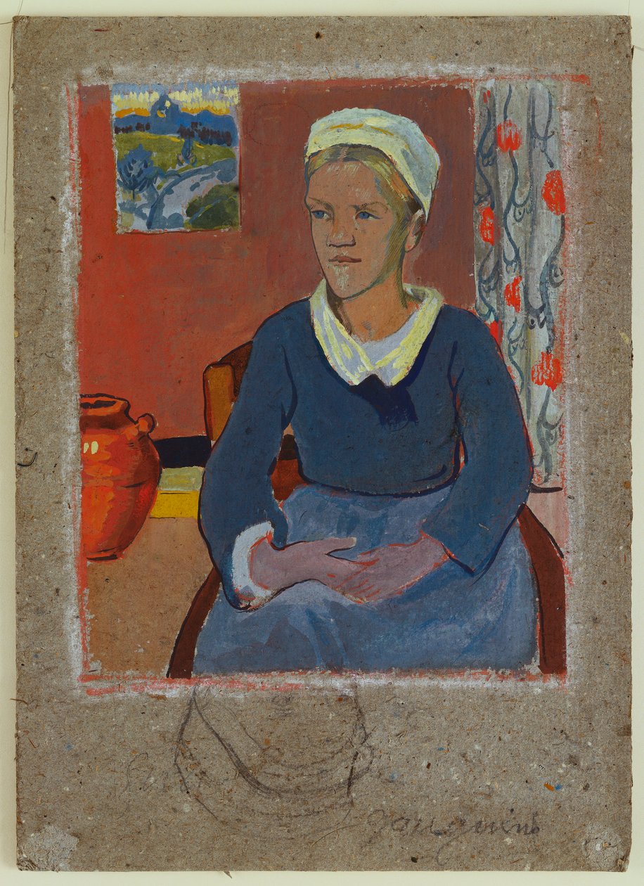 Louise, eller den bretonska tjänaren, 1890 av Paul Sérusier