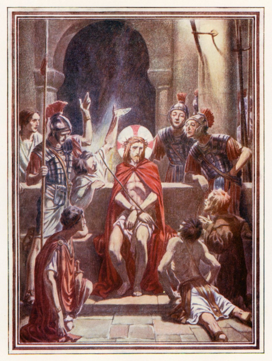 Törnekronan (färglitografi) av Paul Vincent Woodroffe