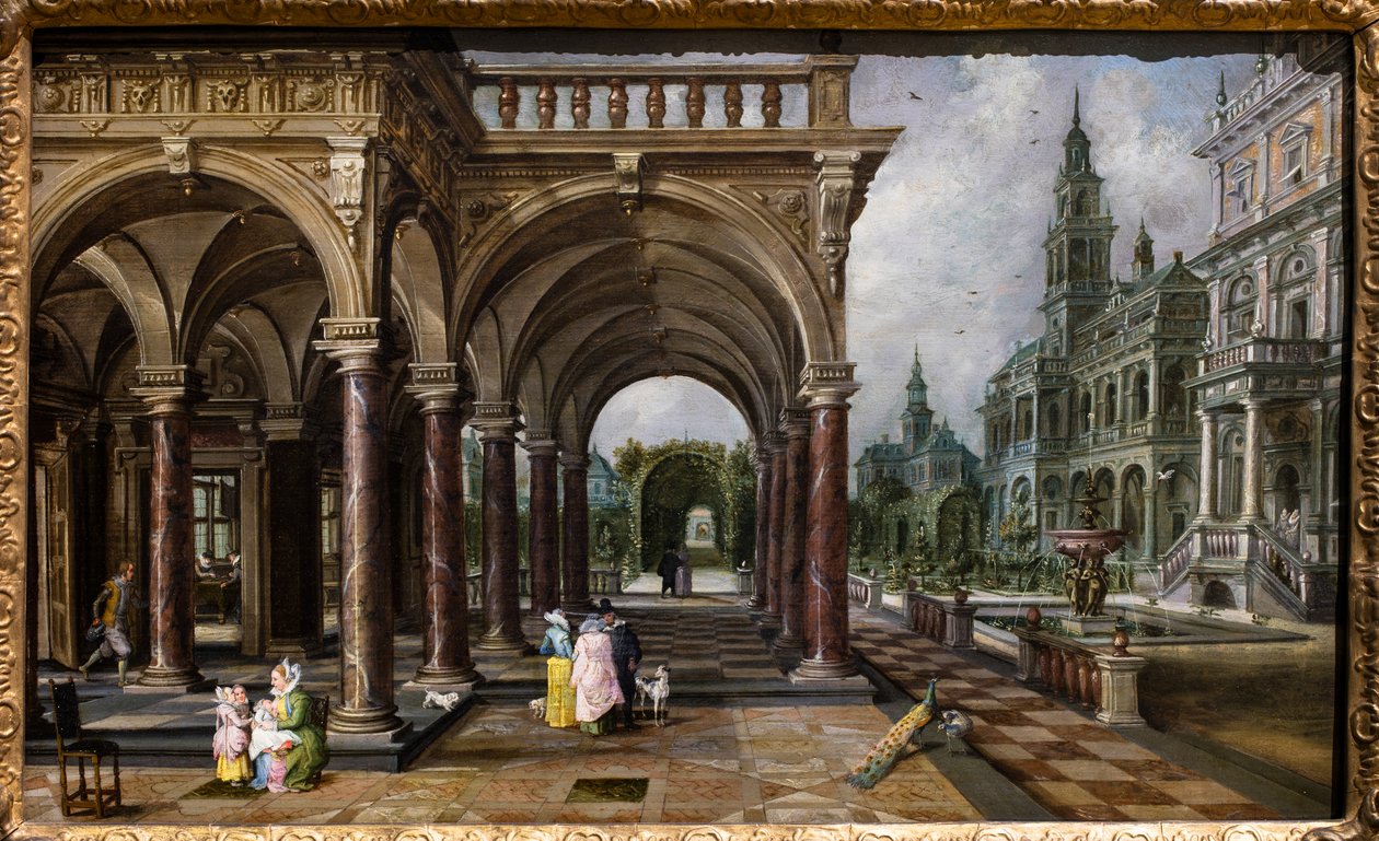 Arkitektur och trädgård av Paul Vredeman de Vries