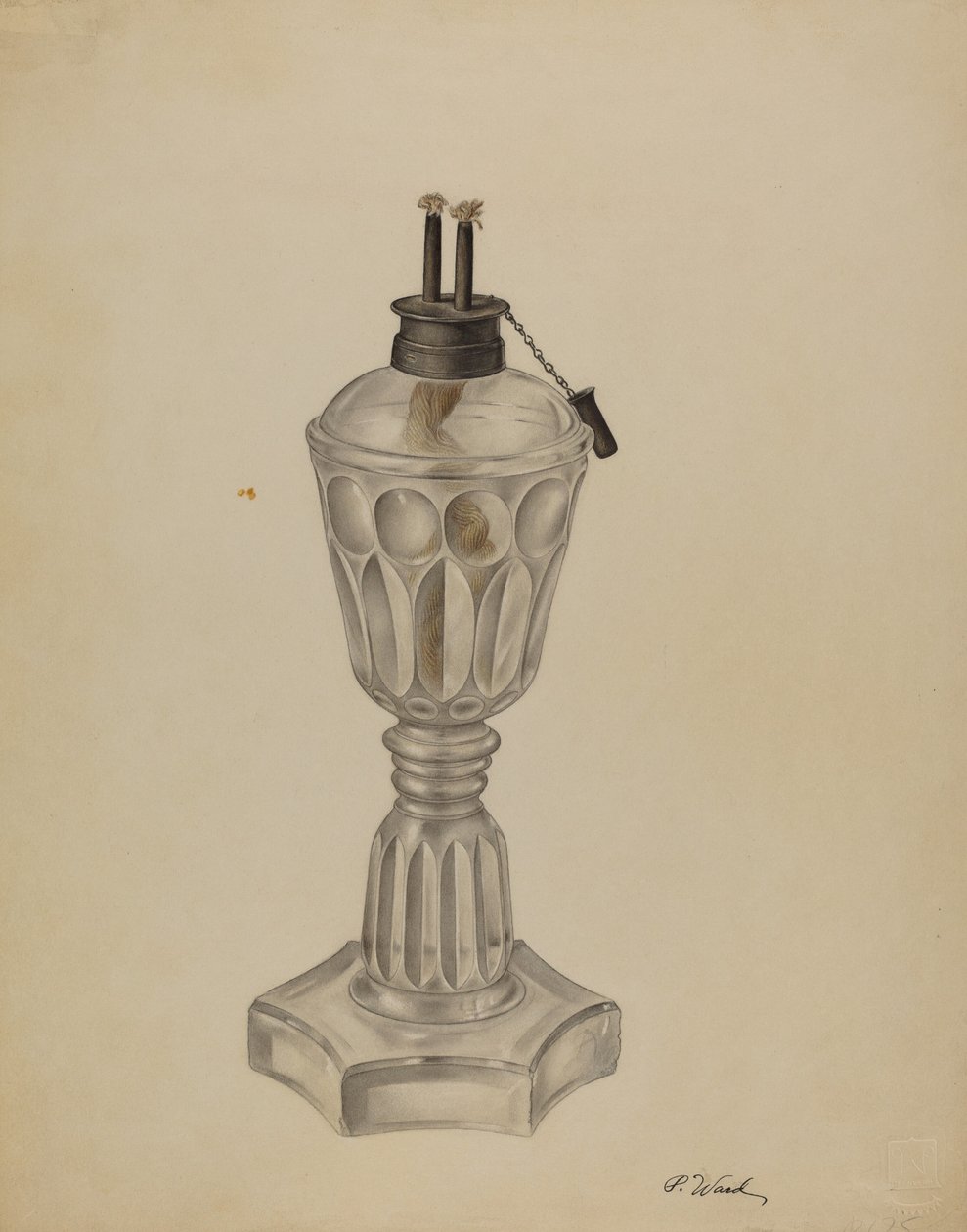 Kamfenlampa av Paul Ward