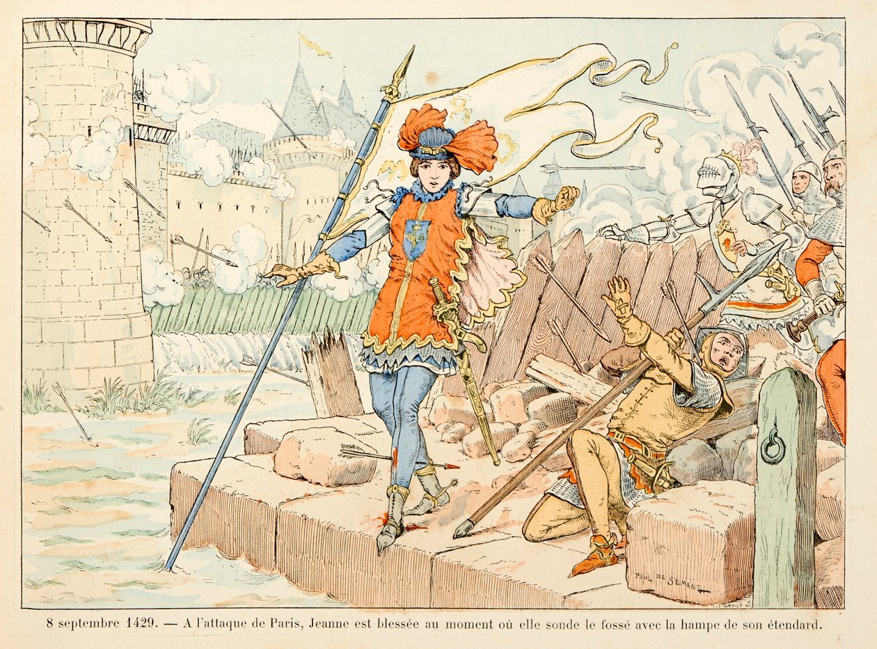 Illustration hämtad från boken "" Jeanne d