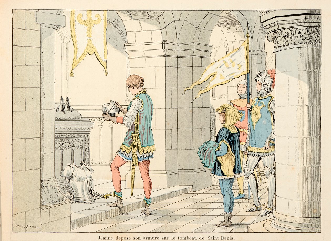 Illustration hämtad från boken "" Jeanne d