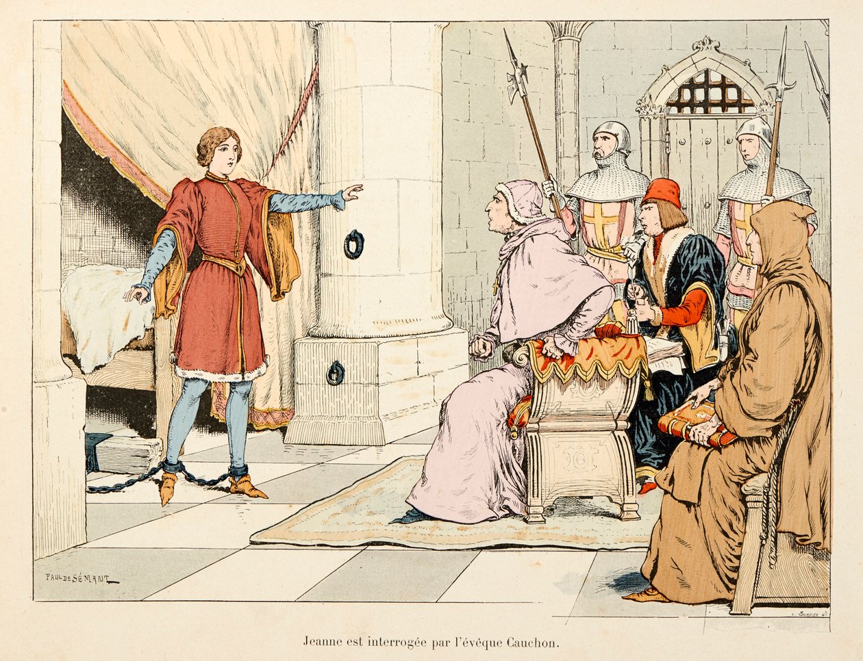 Illustration hämtad från boken "" Jeanne d