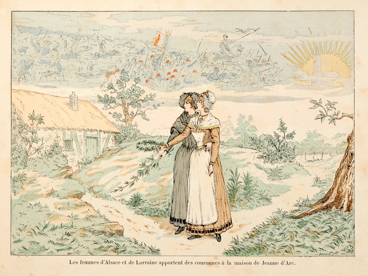 Illustration hämtad från boken "" Jeanne d