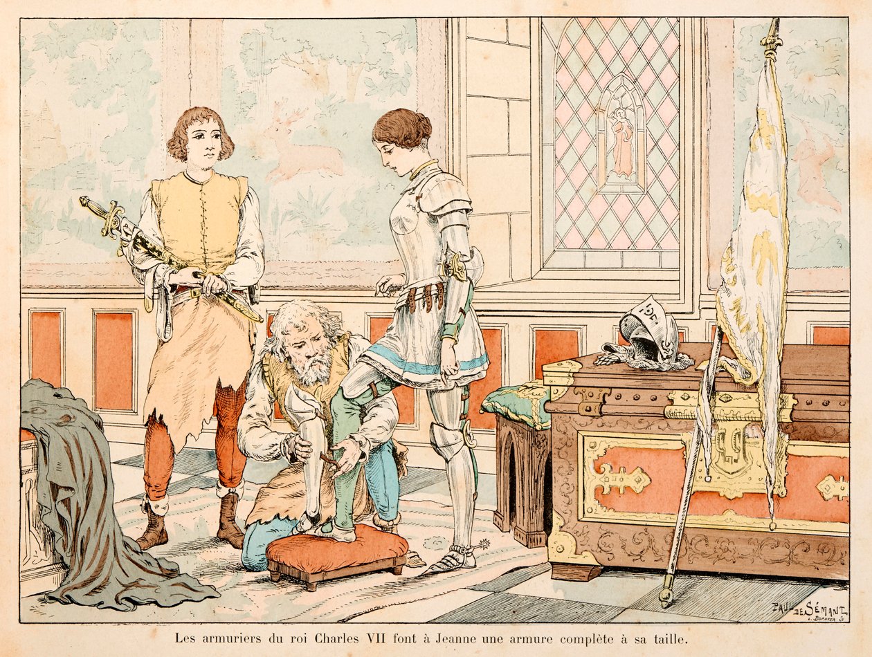 Illustration hämtad från boken "" Jeanne d