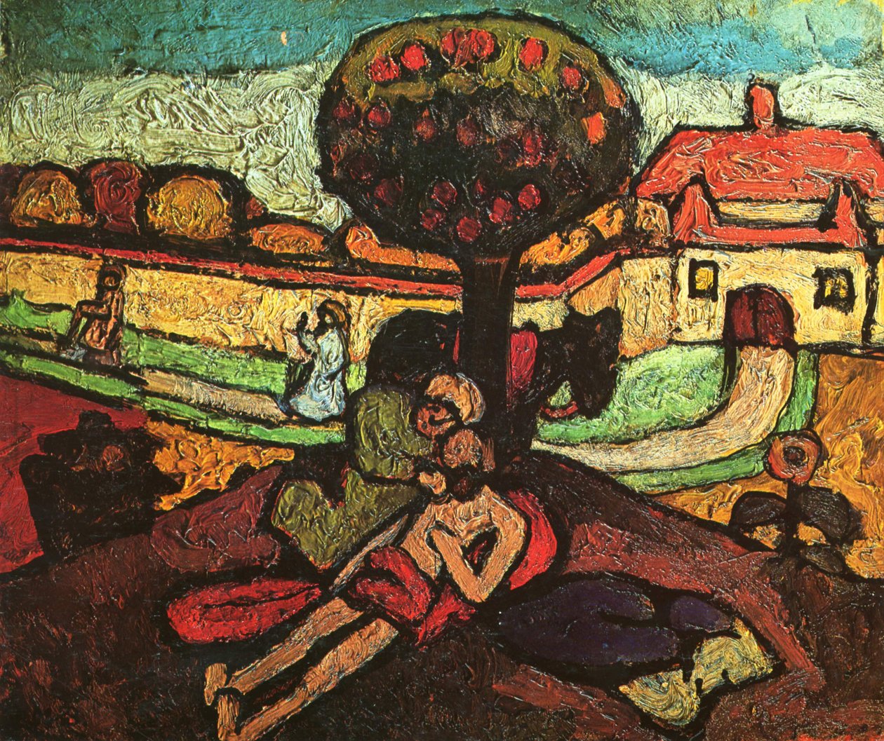 Der barmherzige Sameriter av Paula Modersohn Becker