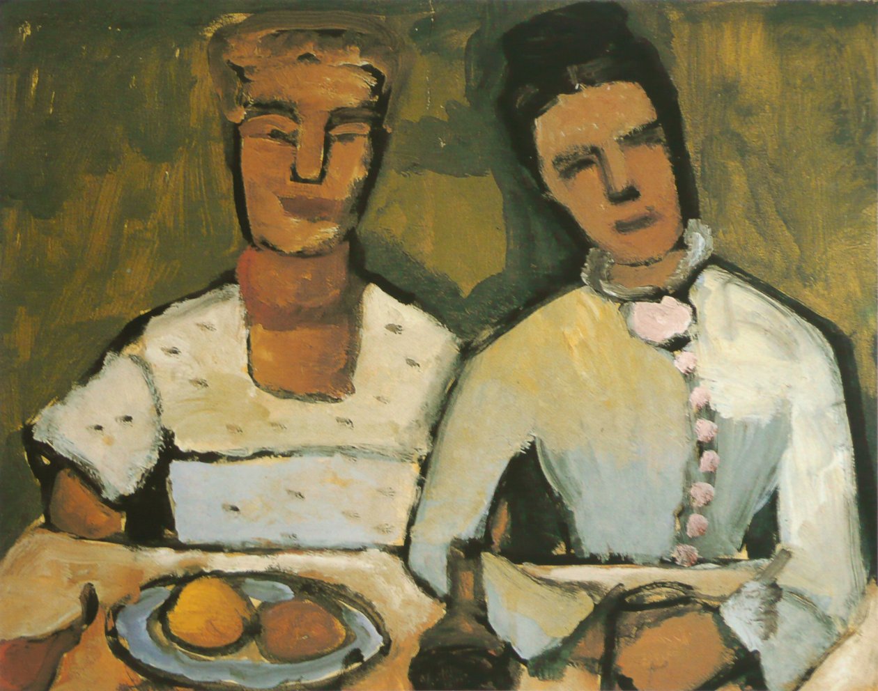 Lee Hoetger et sa sœur av Paula Modersohn Becker
