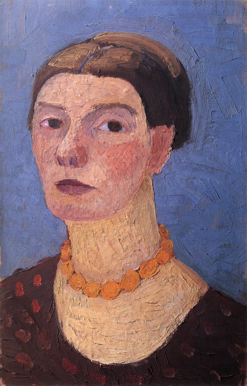 Self-portrait av Paula Modersohn Becker
