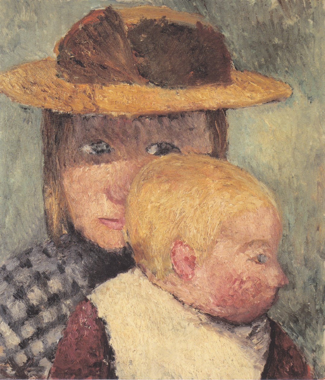 Soliga barn av Paula Modersohn Becker