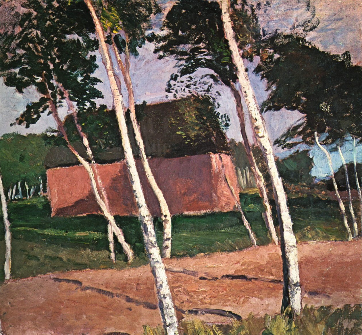 Worpsweder Landschaft av Paula Modersohn Becker
