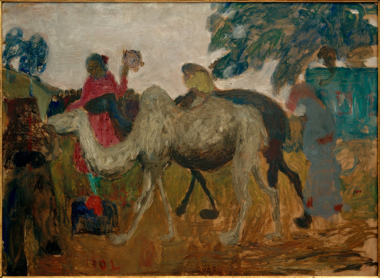 Mässa på Weyerberg av Paula Modersohn Becker