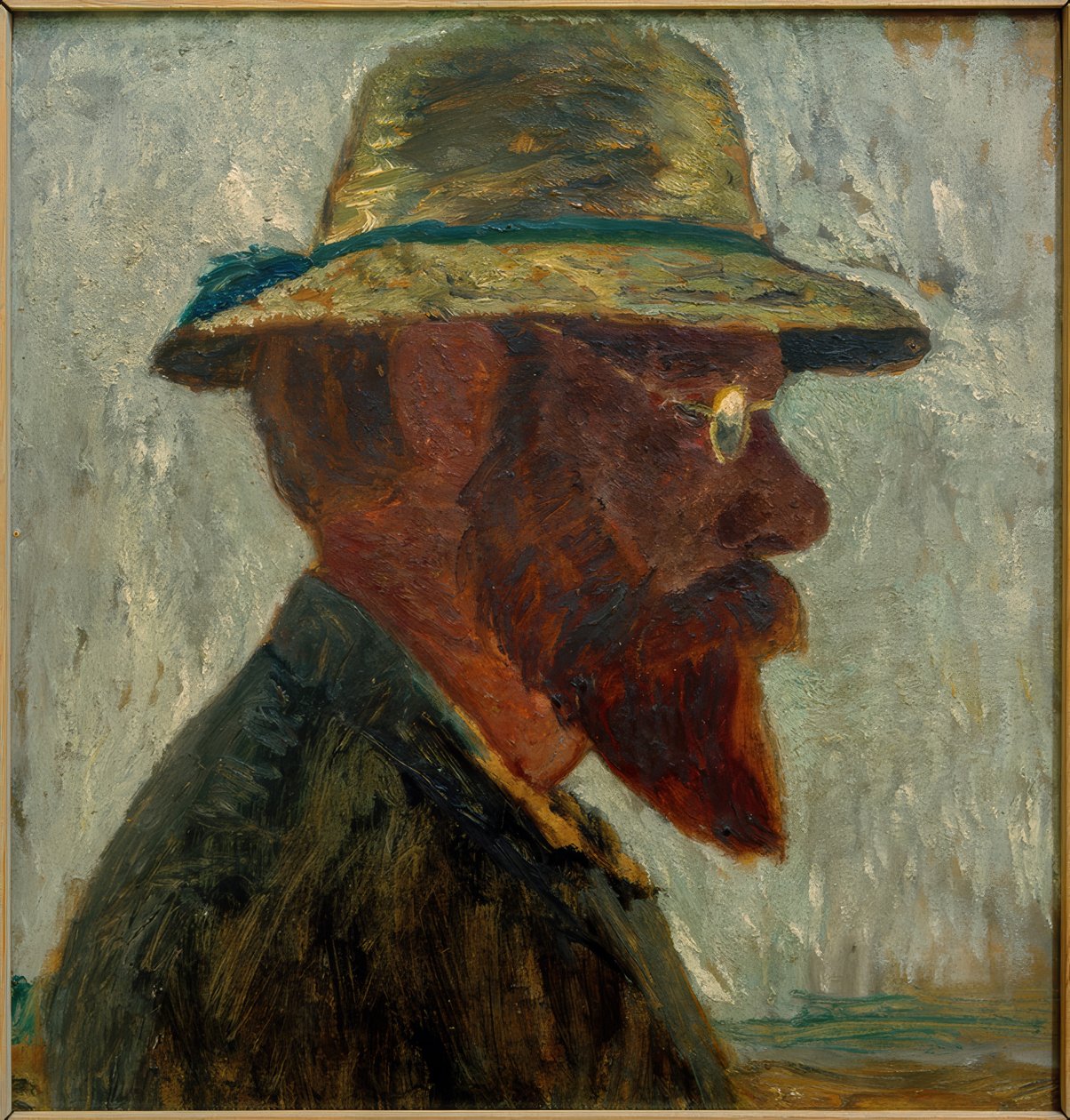 Landskap med tallar av Paula Modersohn Becker