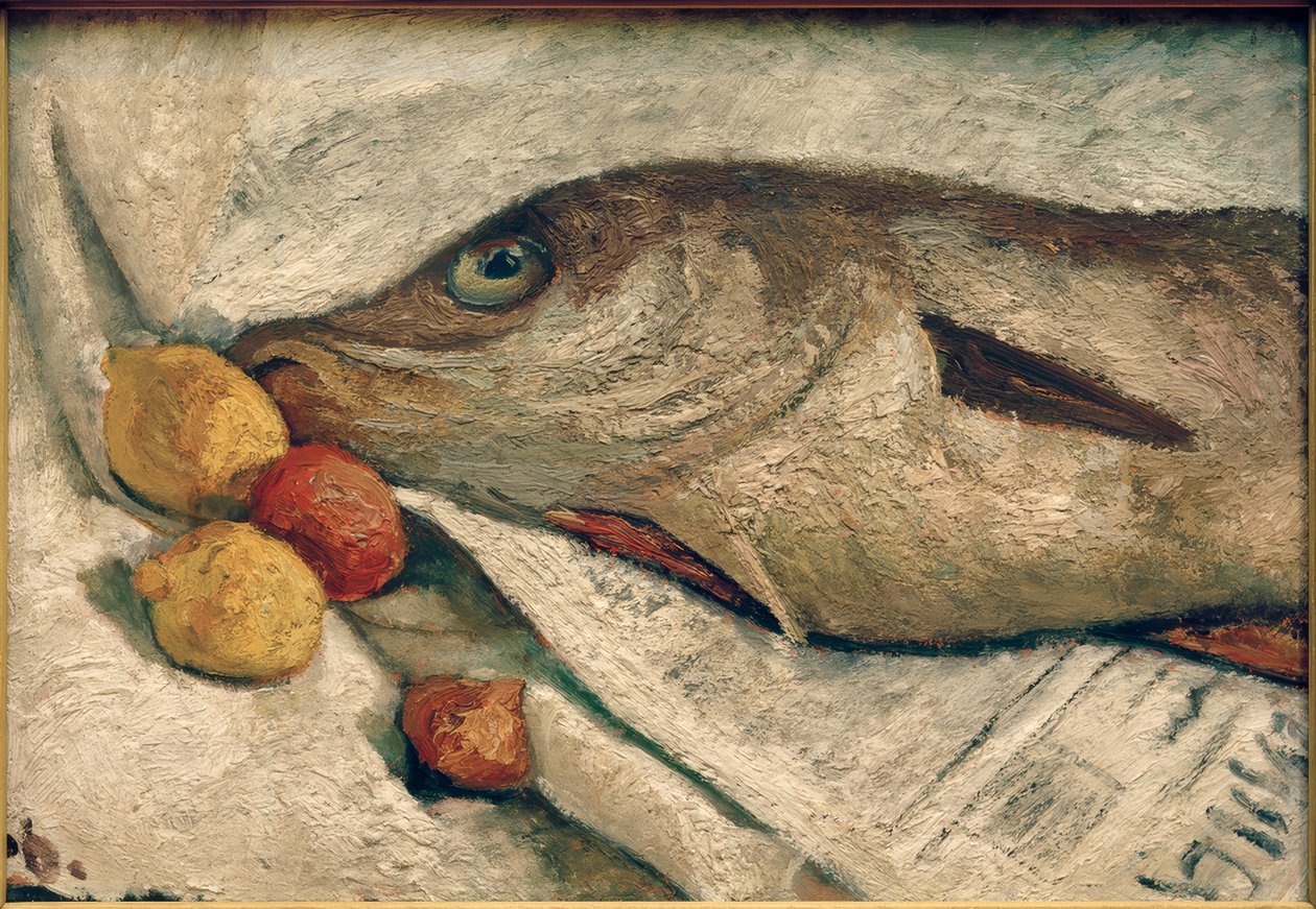 Stilleben med kolja av Paula Modersohn Becker
