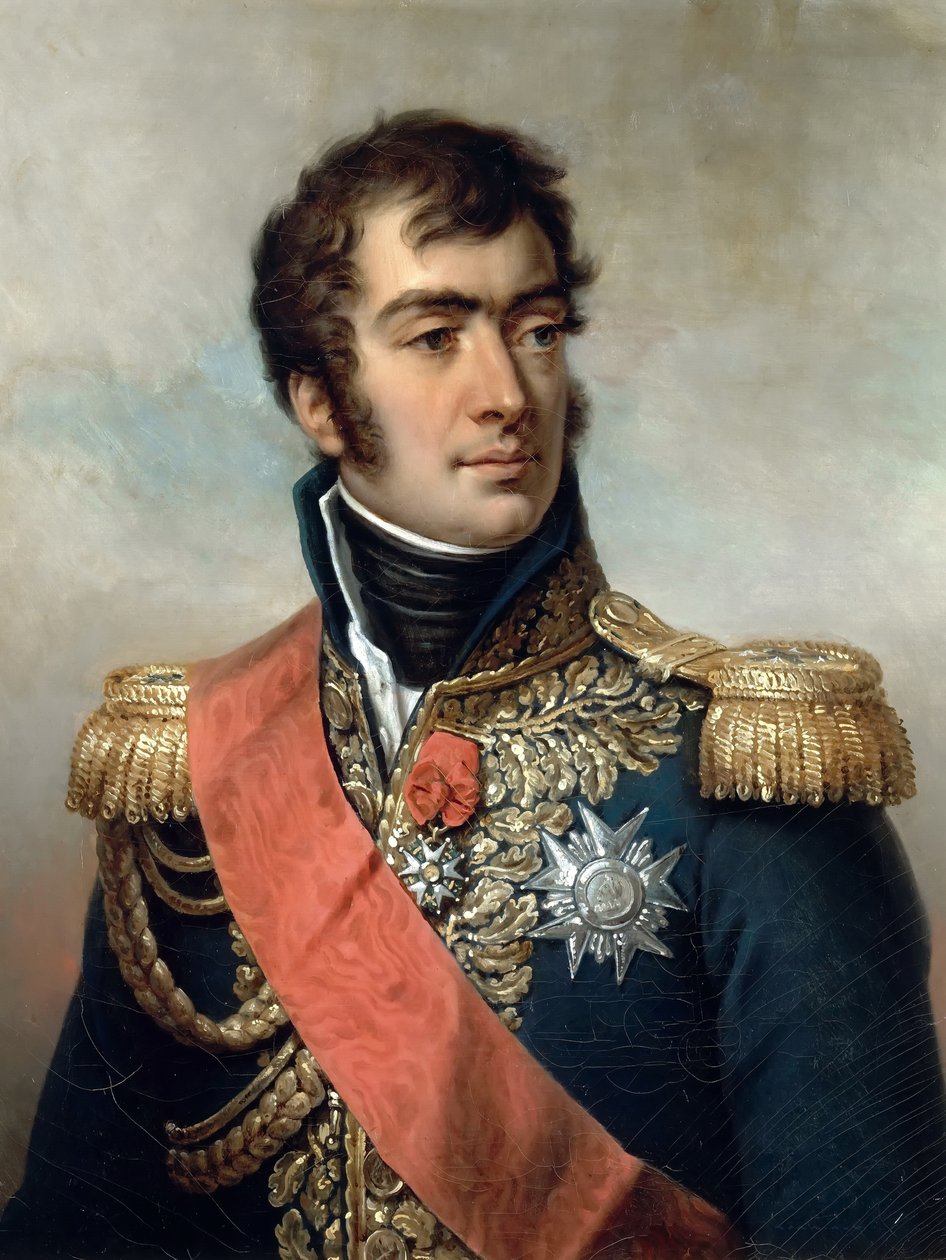 Auguste Frédéric Louis Viesse de Marmont, 1:e hertig av Ragusa 1774-1852 av Paulin Guérin