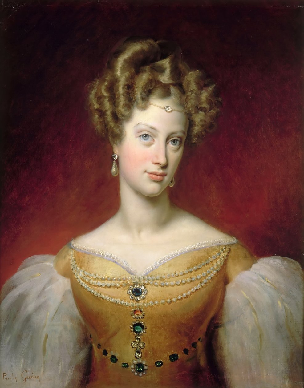 Prinsessan Caroline av Neapel och Sicilien 1798-1870, Duchesse de Berry av Paulin Guérin