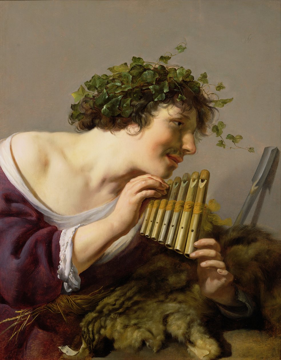 Pan spelar sina pipor av Paulus Moreelse