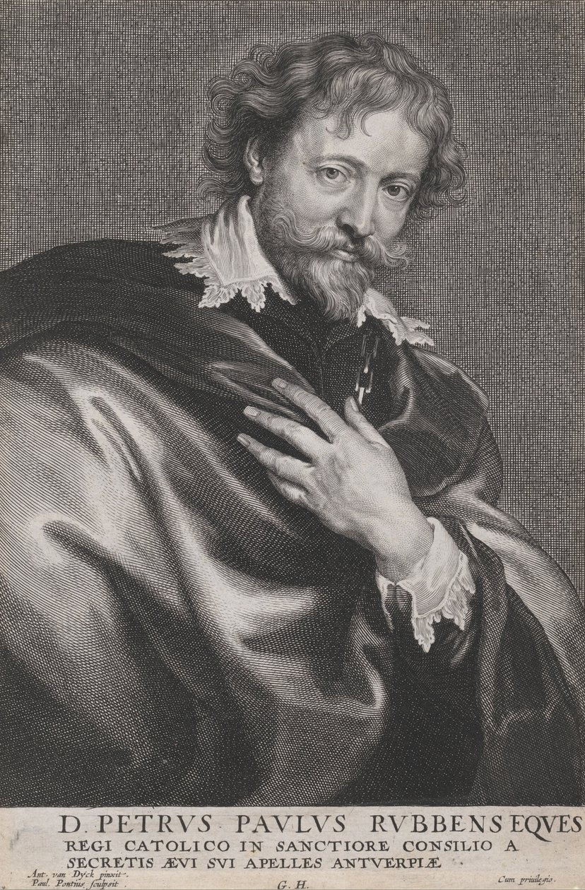 D. Petrus Paulus Rubbens Eques av Paulus Pontius